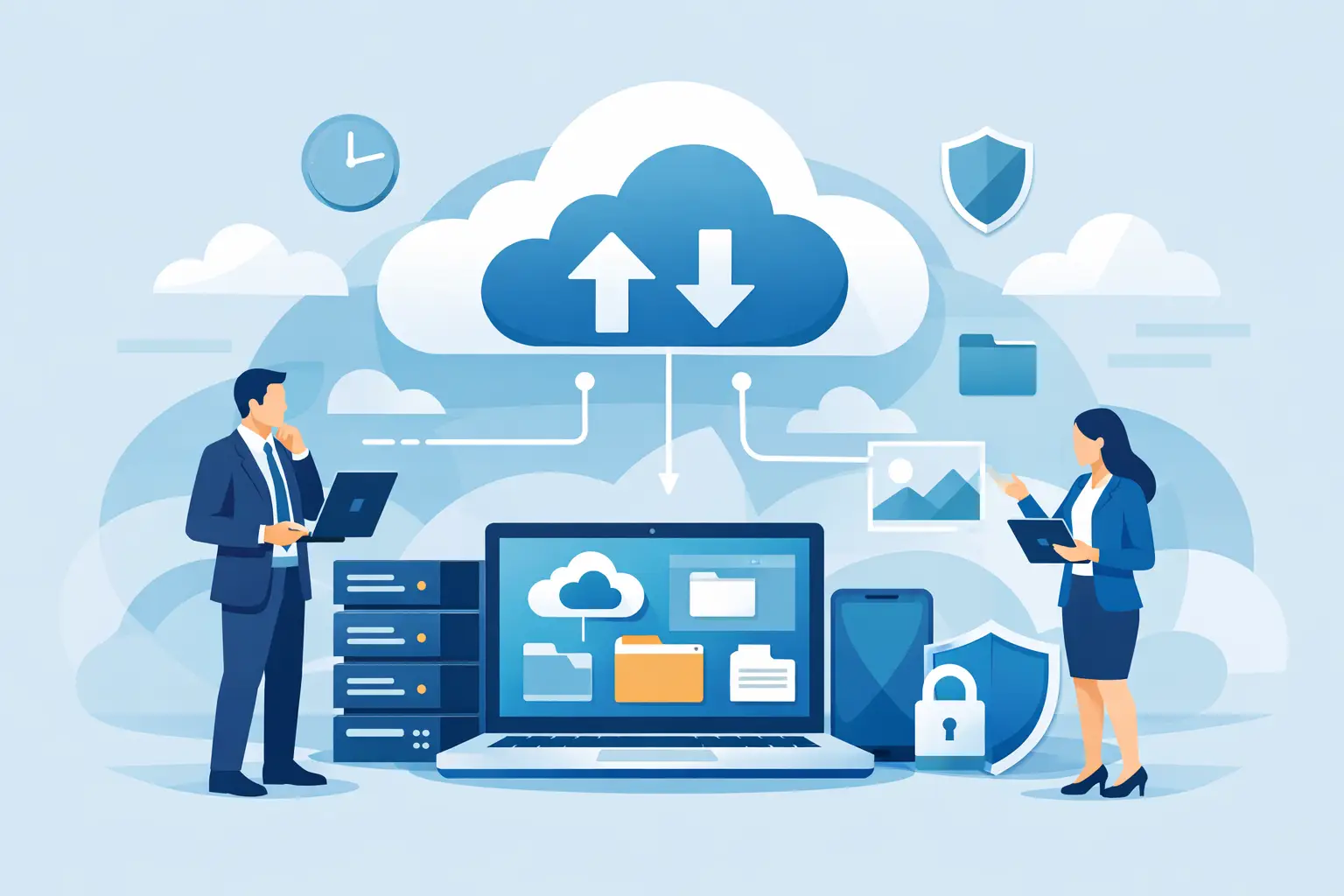 Backup empresarial na cloud faz sentido?