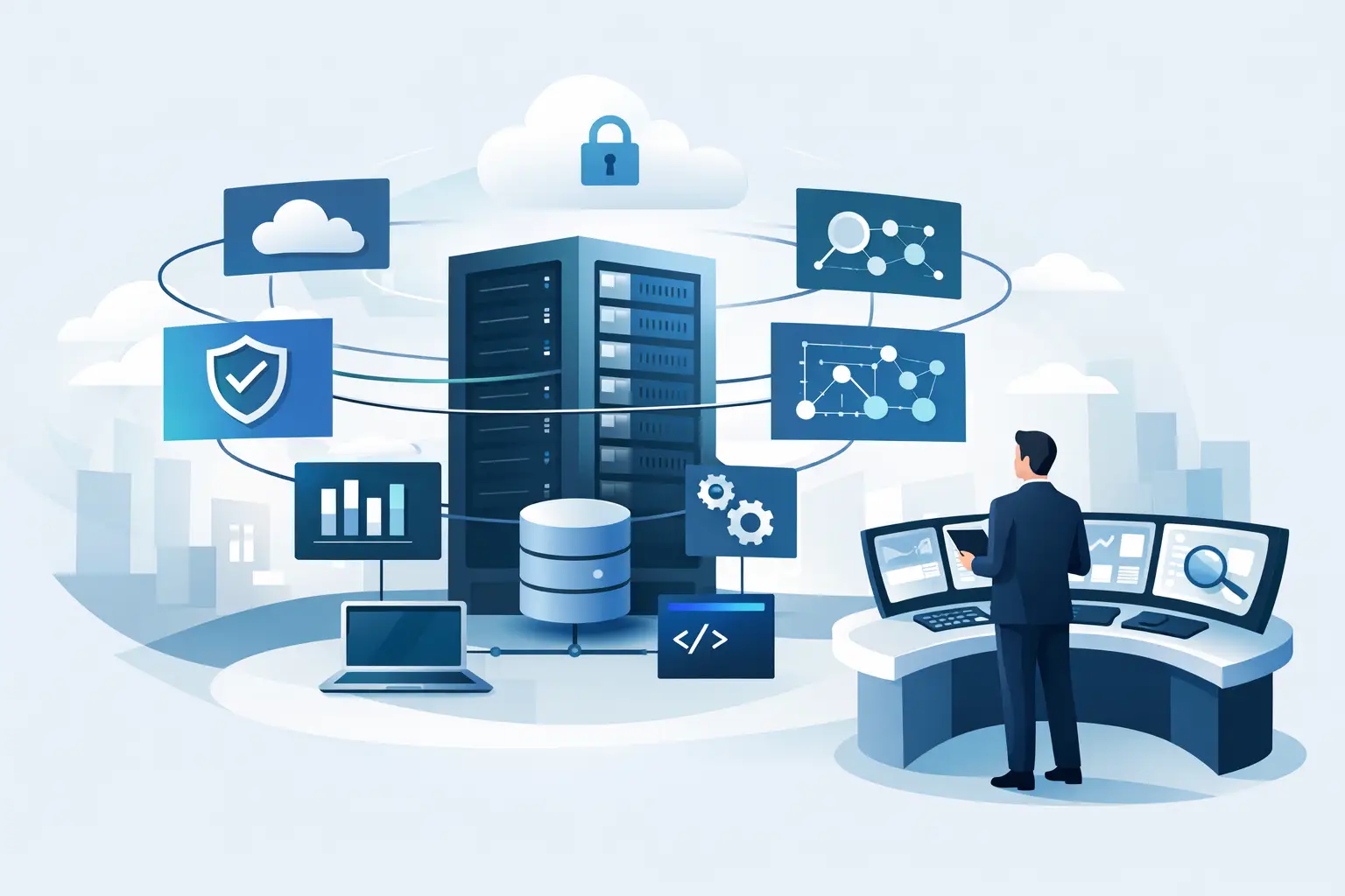 Como centralizar operações de TI com controlo