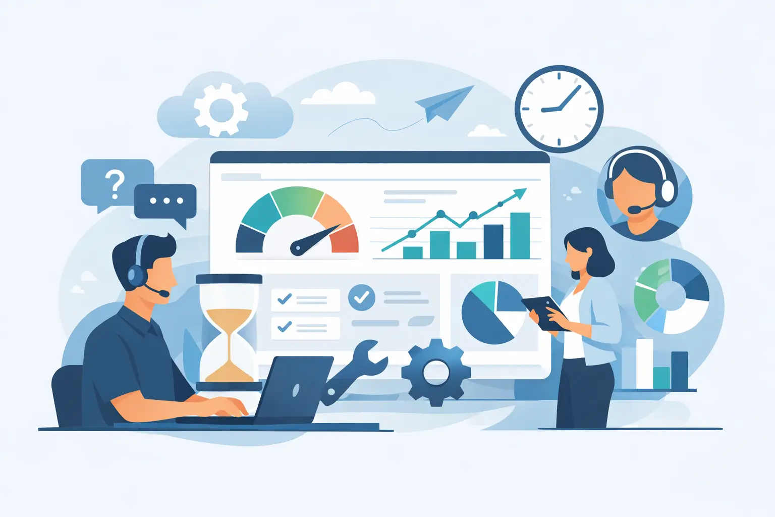 Principais métricas de suporte TI que importam