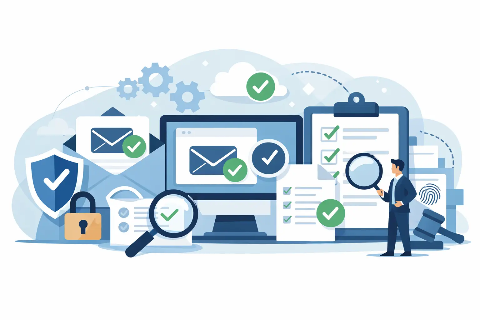 Compliance de Email com Controlo e Prova