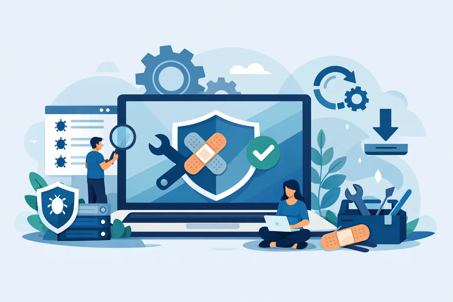 Melhores ferramentas de patch management