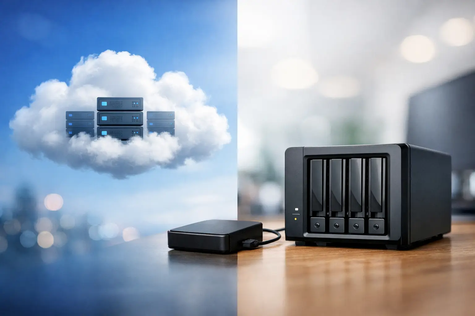 Backup cloud vs local: qual protege melhor?