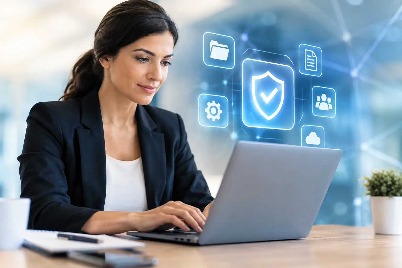 Compliance digital empresarial com controlo real